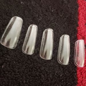 Peachy Nude Nails for @juliehillery